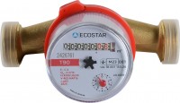 Купить счетчик воды EcoStar DN15 3/4 L110 E-C 4.0 hot: цена от 621 грн.