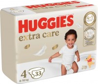 Купить подгузники Huggies Extra Care 4 (/ 33 pcs) по цене от 459 грн.