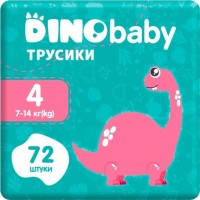 Купить подгузники Dino Baby Pants 4 (/ 72 pcs) по цене от 519 грн.