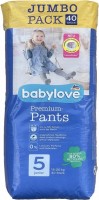 Купить подгузники Babylove Premium Pants 5 (/ 40 pcs) по цене от 550 грн.