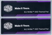 Купить термопаста Cooler Master Thermal Pads M.2 SSD 60x18x0.5mm 2 in 1 Kit: цена от 230 грн.