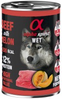 Купить корм для собак Alpha Spirit Wet Beef/Melon 400 g  по цене от 149 грн.