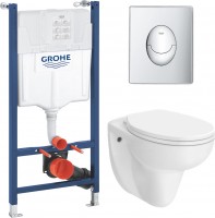 Купить инсталляция для туалета Grohe Solido Start UA38971964A WC  по цене от 8099 грн.