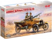 Купить сборная модель ICM ANZAC Drivers (1917-1918) (1:35)  по цене от 298 грн.
