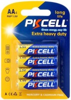 Купить аккумулятор / батарейка Pkcell Extra Heavy Duty 4xAA: цена от 57 грн.