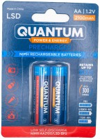 Купить акумулятор / батарейка Quantum 2xAA 2100 mAh: цена от 227 грн.