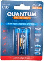 Купить акумулятор / батарейка Quantum 2xAA 2600 mAh: цена от 320 грн.