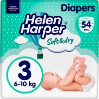 Купить подгузники Helen Harper Soft and Dry New 3 (/ 54 pcs) по цене от 523 грн.