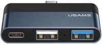 Купить картридер / USB-хаб USAMS US-SJ490: цена от 399 грн.