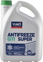 Купить охлаждающая жидкость YUKO Antifreeze Super G11 Green 5L: цена от 337 грн.