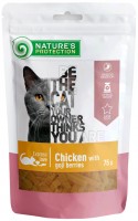 Купить корм для кошек Natures Protection Snack Chicken with Goji Berries 75 g  по цене от 140 грн.