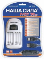 Купить зарядка аккумуляторных батареек Nasha Sila HC 315  по цене от 1167 грн.