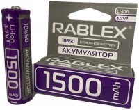 Купить аккумулятор / батарейка Rablex 1x18650 1500 mAh: цена от 99 грн.