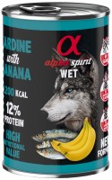 Купить корм для собак Alpha Spirit Wet Sardines/Banana 400 g  по цене от 149 грн.