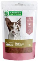 Купить корм для кошек Natures Protection Snack Duck with Chia Seeds 75 g  по цене от 184 грн.