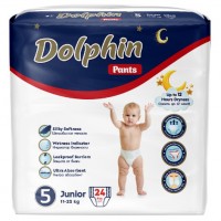 Купити підгузки Dolphin Pants Junior 5 (/ 24 pcs) за ціною від 258 грн.