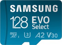 Купить карта памяти Samsung EVO Select microSDXC + Adapter (128Gb) по цене от 699 грн.