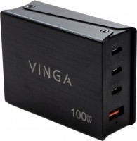 Купить зарядное устройство Vinga VCPCH100CB: цена от 987 грн.