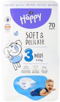 Купить подгузники Bella Baby Happy Soft & Delicate Midi 3 по цене от 471 грн.