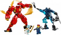 Купить конструктор Lego Kais Elemental Fire Mech 71808  по цене от 1027 грн.