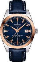 Купить наручные часы TISSOT Gentleman Powermatic 80 Silicium Solid 18k Gold Bezel T927.407.46.041.00: цена от 72090 грн.