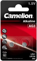 Купить аккумулятор / батарейка Camelion 2xAG3: цена от 107 грн.