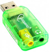 Купить звуковая карта Gembird SC-USB-01: цена от 119 грн.