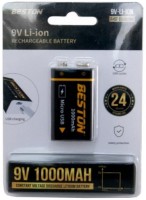 Купить аккумулятор / батарейка Beston 1xKrona 1000 mAh micro USB  по цене от 379 грн.
