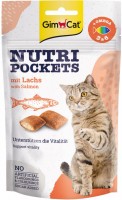 Купить корм для кошек GimCat Nutri Pockets Salmon 60 g: цена от 80 грн.