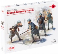 Купить сборная модель ICM French Infantry (1916) (1:35): цена от 409 грн.