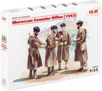 Купить сборная модель ICM Moroccan Goumier Rifles (1943) (1:35)  по цене от 374 грн.