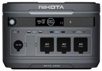 Купить зарядная станция Nikota META-2000-LFP: цена от 23999 грн.