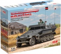 Купить сборная модель ICM Beobachtungspanzerwagen’ Sd.Kfz.251/18 Ausf.A (1:35): цена от 1487 грн.