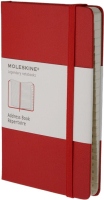 Купить блокнот Moleskine Address Book Pocket Red  по цене от 399 грн.