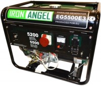 Купить электрогенератор Iron Angel EG 5500E3  по цене от 28999 грн.