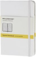 Купить блокнот Moleskine Squared Notebook Pocket White  по цене от 695 грн.