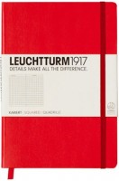 Купить блокнот Leuchtturm1917 Squared Notebook Pocket Red  по цене от 238 грн.