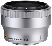 Купить объектив Nikon 32mm f/1.2 1 Nikkor 1  по цене от 21499 грн.