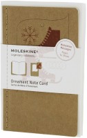 Купити блокнот Moleskine Ornament Note Card Pocket Ice Skates  за ціною від 135 грн.
