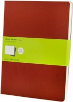 Купить блокнот Moleskine Set of 3 Plain Cahier Journals XLarge Red  по цене от 525 грн.