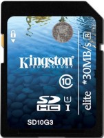 Купить карта памяти Kingston SD UHS-I Elite по цене от 131 грн.