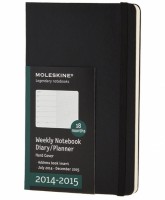 Купить ежедневник Moleskine 18 months Weekly Planner Black 