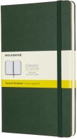 Купить блокнот Moleskine Squared Notebook Large Green  по цене от 895 грн.