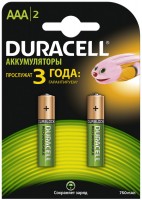 Купить аккумулятор / батарейка Duracell 2xAAA 750 mAh  по цене от 319 грн.