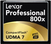 Купить карта памяти Lexar Professional 800x CompactFlash по цене от 430 грн.