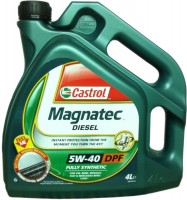 Купить моторное масло Castrol Magnatec Diesel 5W-40 DPF 4L  по цене от 1050 грн.