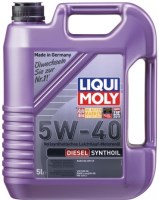 Купить моторное масло Liqui Moly Diesel Synthoil 5W-40 5L: цена от 2672 грн.