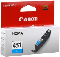 Купить картридж Canon CLI-451C 6524B001  по цене от 466 грн.