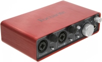 Купить аудиоинтерфейс Focusrite Scarlett 2i2: цена от 9240 грн.