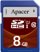 Купить карта памяти Apacer SDHC UHS-I Class 10 (64Gb) по цене от 329 грн.